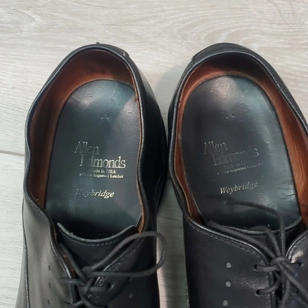 Allen Edmonds Mens WeyBridge 5908 USA Leather Oxford Loafer shoes sz 14B